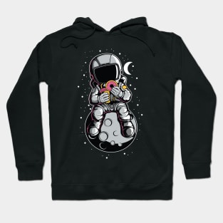 Astronaut Eating Donuts Hoodie